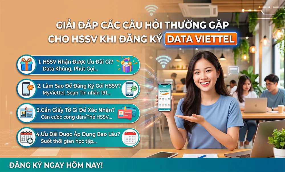 Bí Kíp Sử Dụng Data Viettel Dành Riêng Cho Học Sinh, Sinh Viên