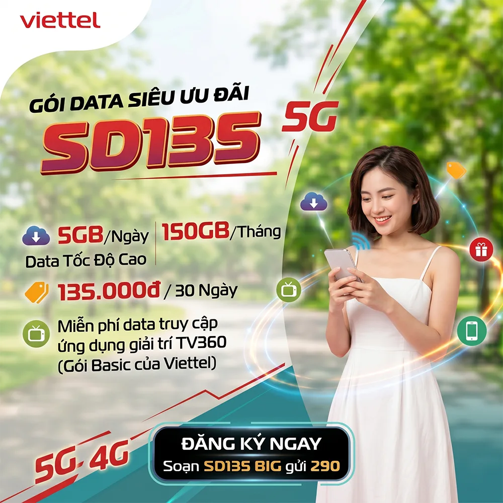 Gói SD135 Viettel